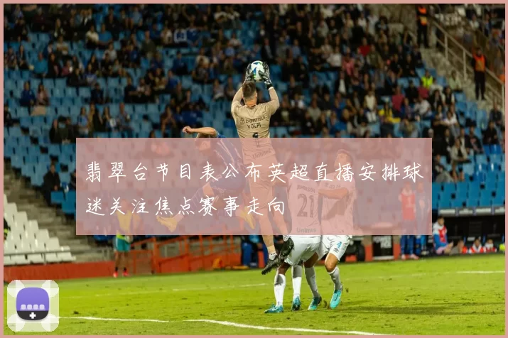 翡翠台节目表公布英超直播安排球迷关注焦点赛事走向